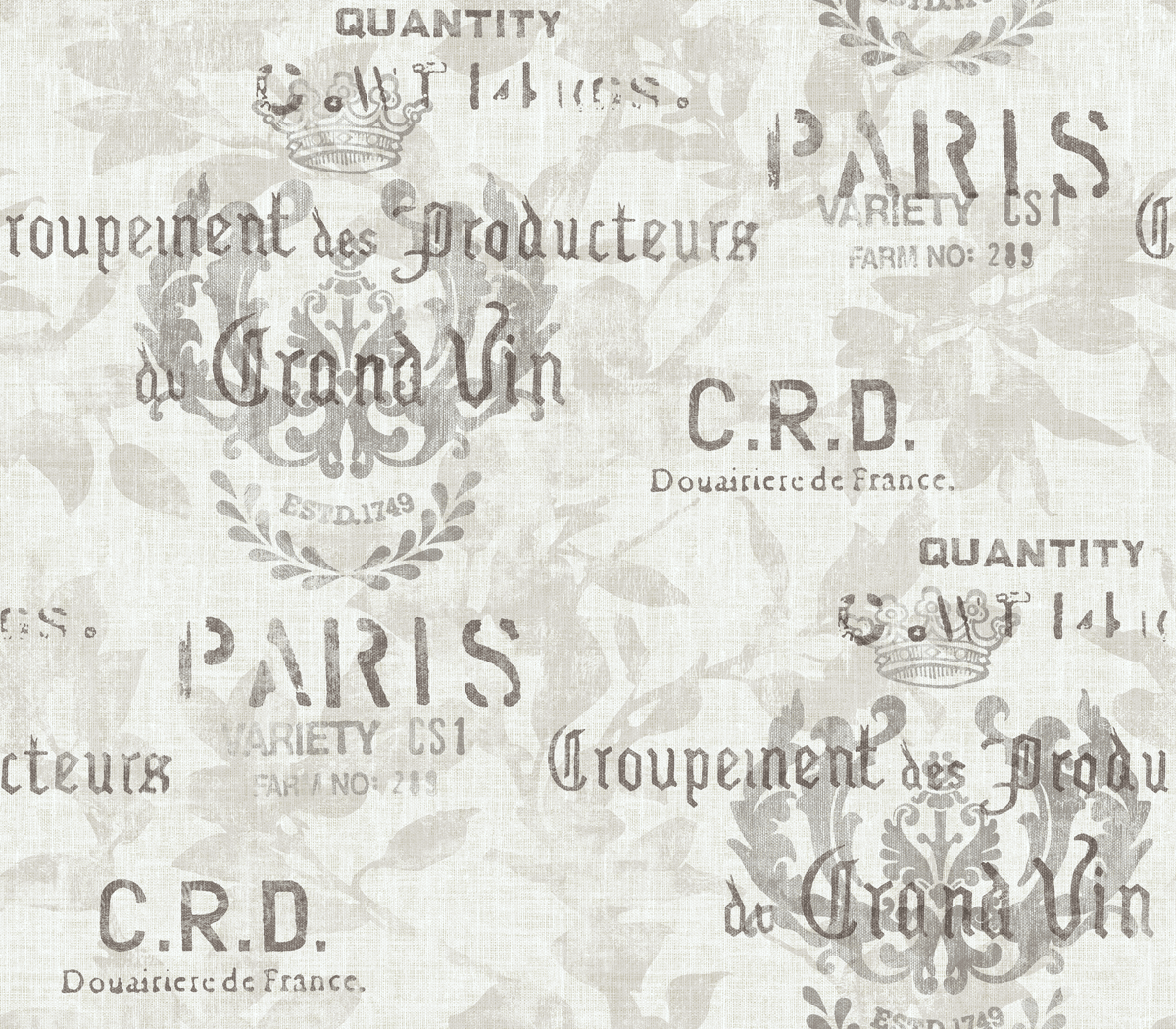 New Regents Park Collection from Wallquest Features VintageStyle